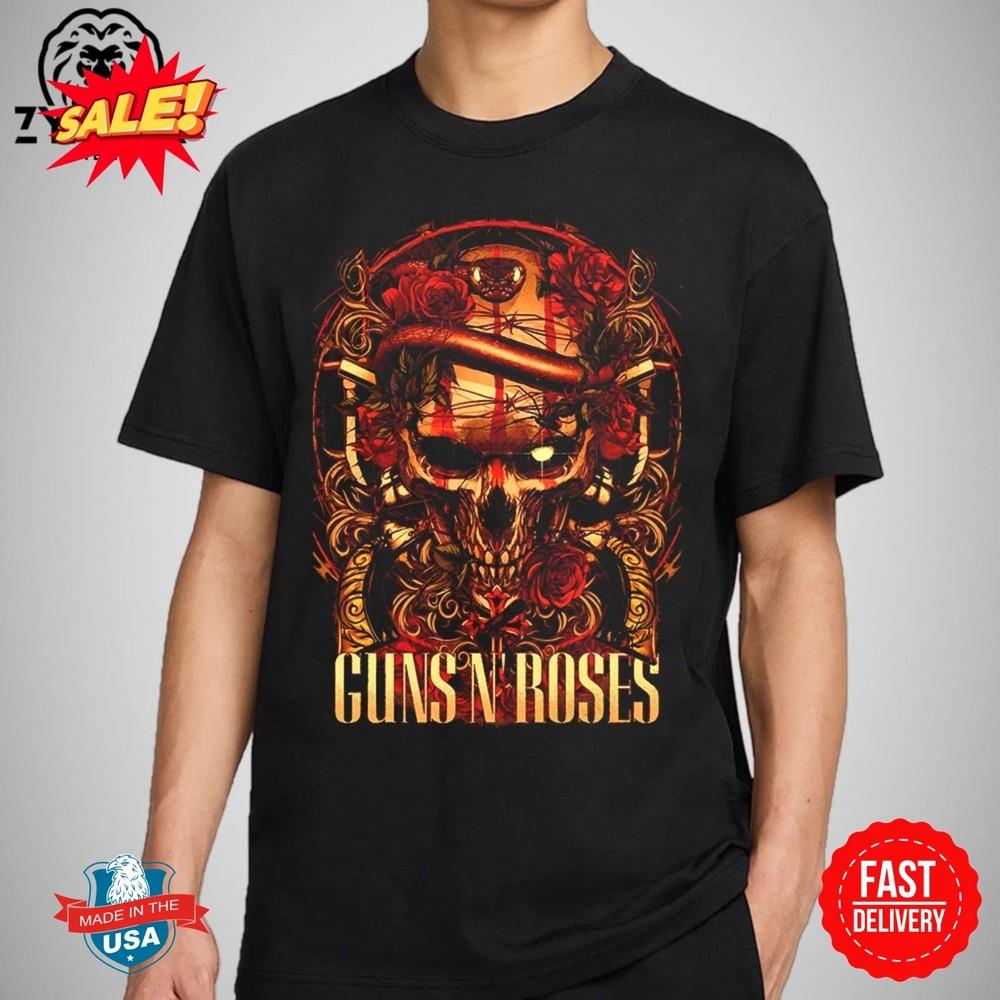 Guns N’ Roses Невыпущенный Постер Он Был Сделан С Большой Преданностью Футболка Унисекс Футболка
