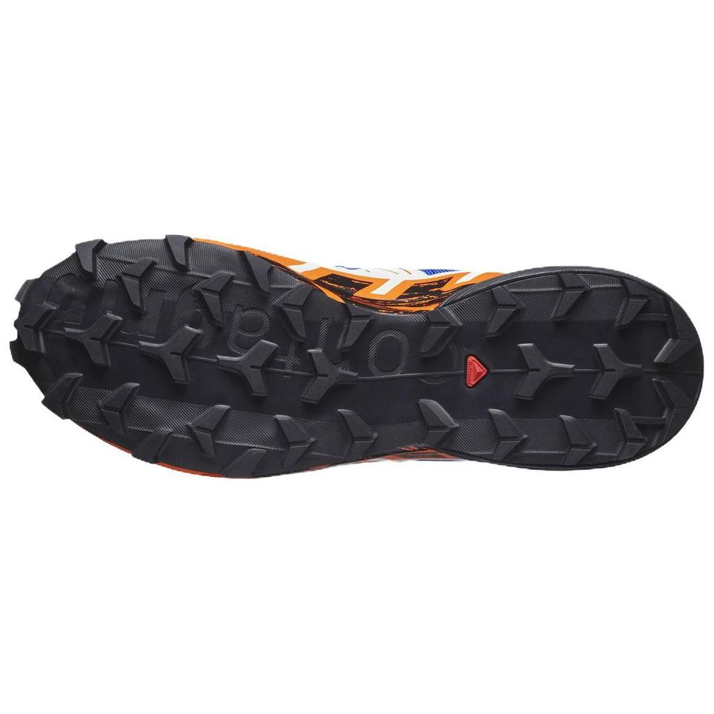 SALOMON Speedcross 6 Comfortable Non-Slip Durable Low-Top Running Shoes Men Sneakers Blue Gray 471159