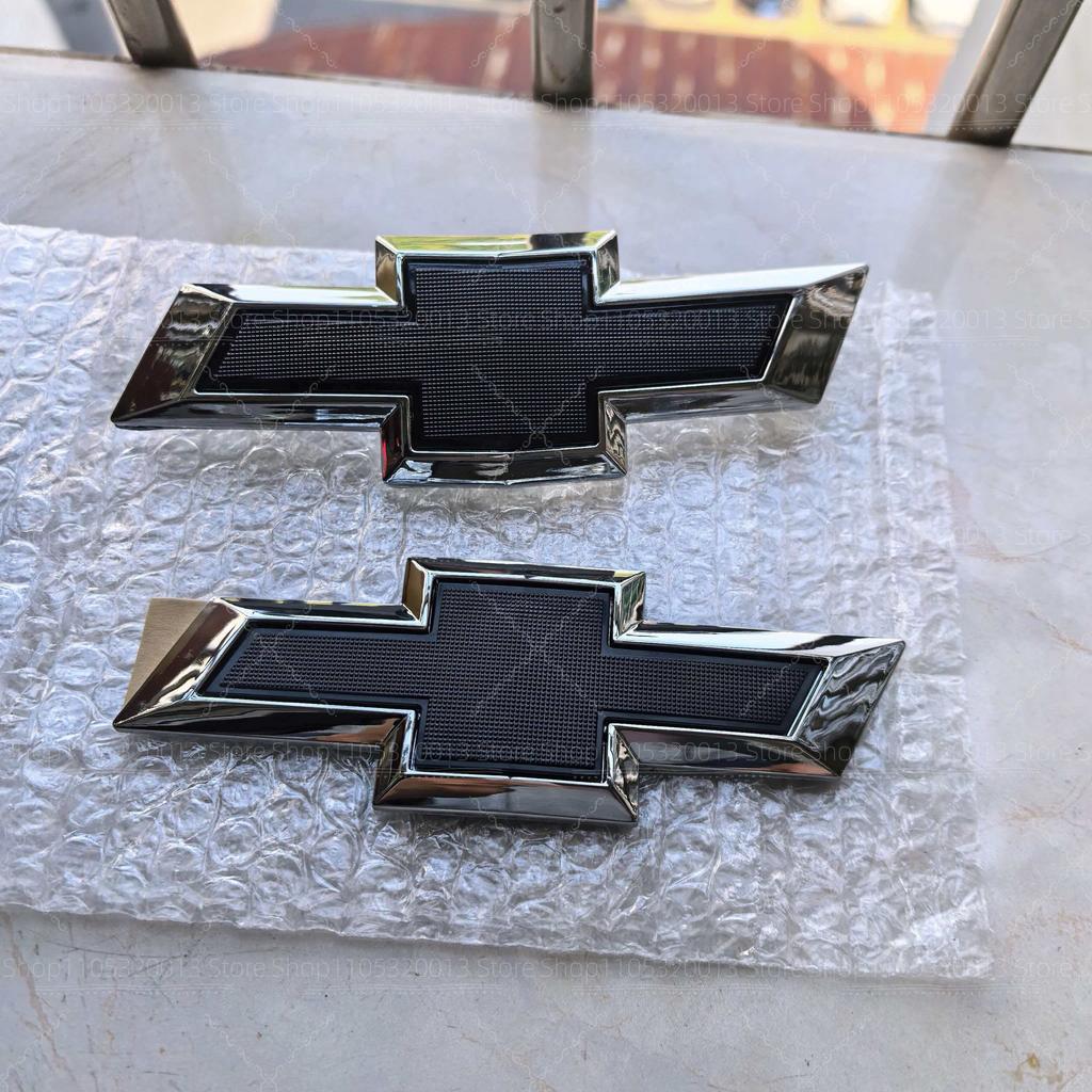 2pcs for Car Front logo grill Rear Bumper tail door trunk Emblem for 2018-2024 Chevrolet Equinox