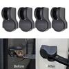 4 Pcs Waterproof Car Door Lock Limiting Stopper Cover Case  For Nissan  Qashqai J10 J11 X Trail T32 T31 Tiida Juke Sylphy