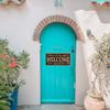 Sweet Home Hanging Decorative Wall Pediments Wooden Welcome Sign Welcome Plaques Door Sign