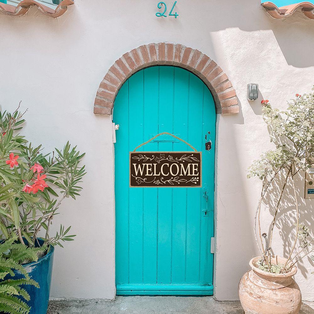 Sweet Home Hanging Decorative Wall Pediments Wooden Welcome Sign Welcome Plaques Door Sign