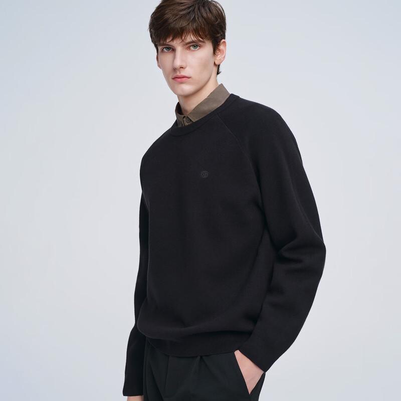 GIOVANNI VALENTINO Men's Cashmere Blend Round Neck Knit Sweater
