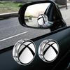 Blind Spot Car Mirror Auxiliary Rearview Convex with Frame Round for