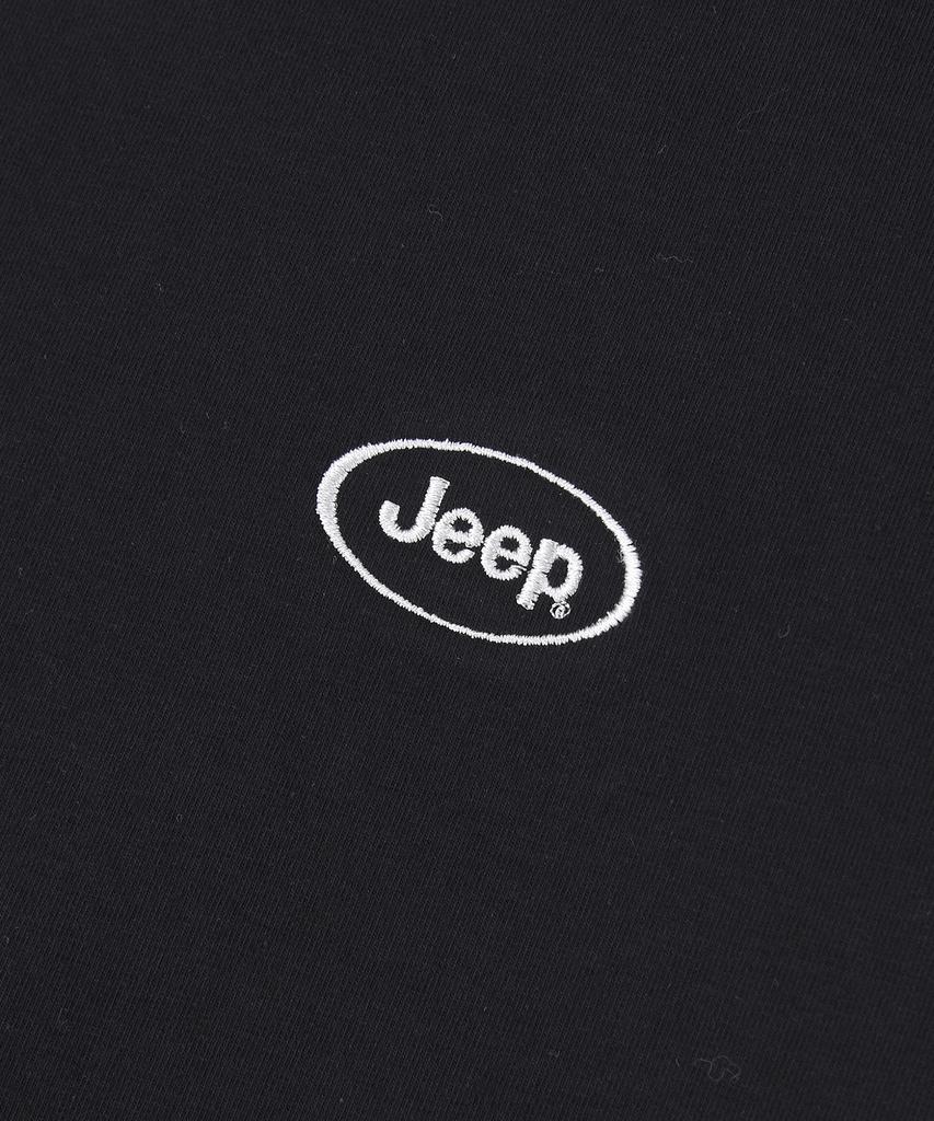 Женская укороченная футболка JEEP с круглым логотипом (Jr5Tsf503Bk)