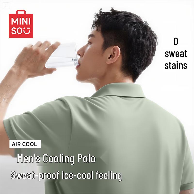 MINISO Мужская быстросохнущая рубашка-поло