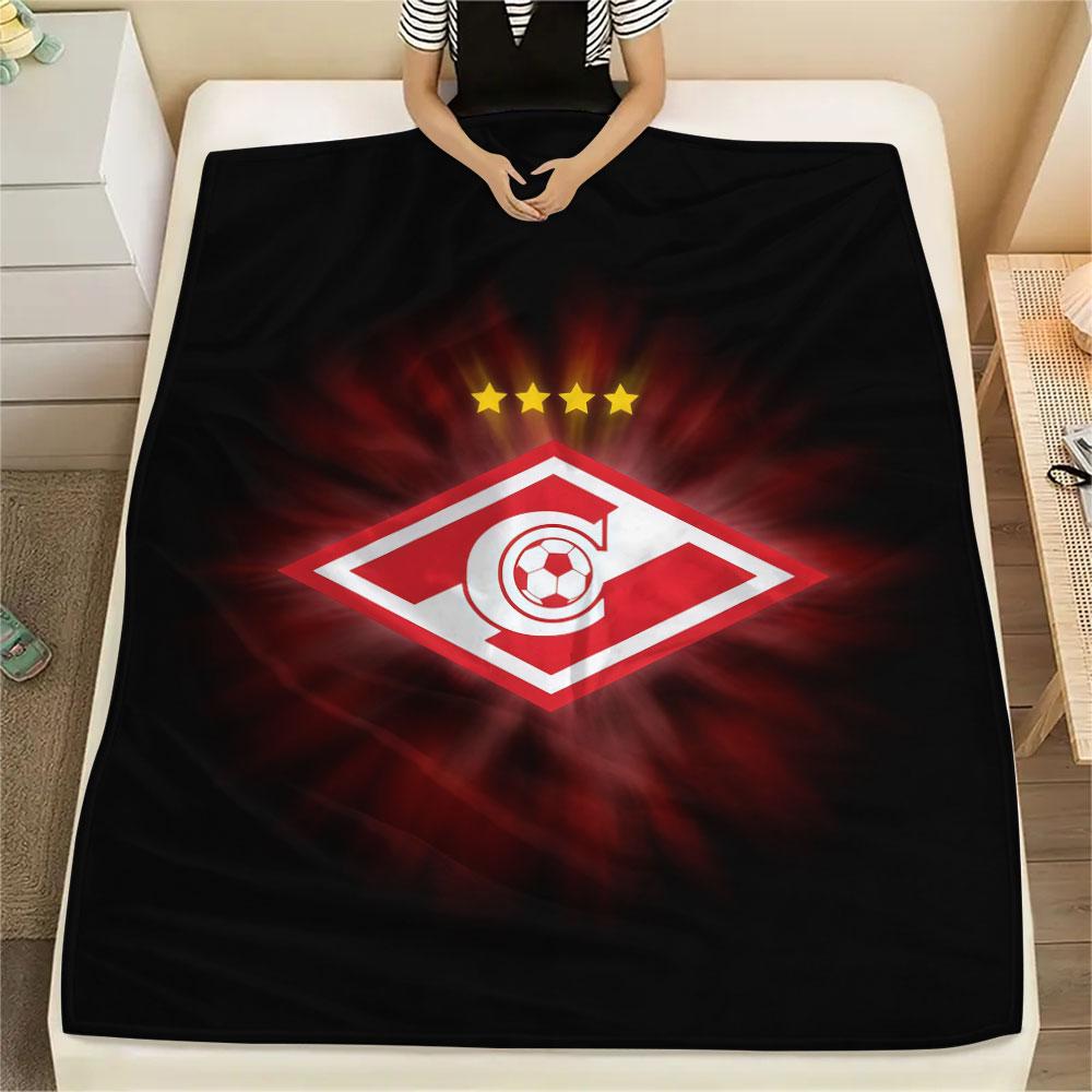 1PC Spartak Moscow Victory Blanket, High quality Comfortable for All Seasons, Home Decor, Warmth and Comfort