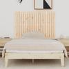 824918 vidaXL Wall-mounted Headboard 140x3x90 Cm Solid Pine Wood