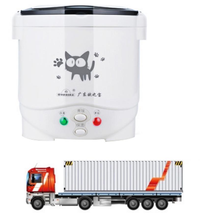 Электрическая мини-рисоварка, портативная мультиварка, автомобильные рисоварки, 12 В, 24 В, кастрюля, машина для приготовления пищи, кастрюли для автомобиля, грузовика