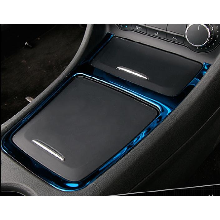 Стайлинг автомобиля, наклейки из нержавеющей стали, крышка центральной консоли, боковые накладки, рамка для Mercedes Benz CLA GLA A Class W117 C117