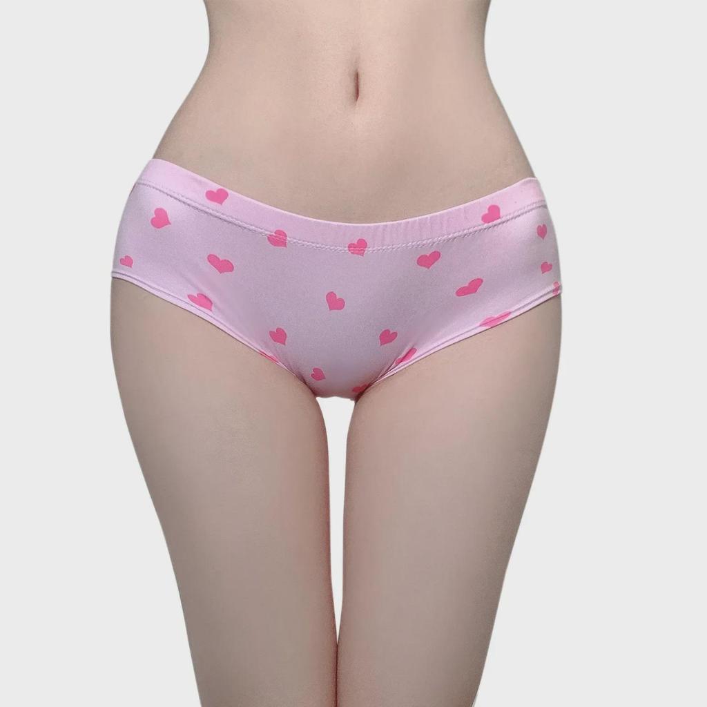 Large Size Cute Japanese Anime Girl Low-Waist Cartoon Briefs