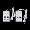 1 шт., многопортовое зарядное устройство Us Plug 6 портов, 35 Вт, Pd Type-C, быстрая зарядка мобильного телефона, настенные зарядные устройства, USB-концентратор TypeC