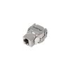 Connecteur Keystone - LANBERG - RJ45 CAT.6A - Tool-less - Argent - 22/26 Fils