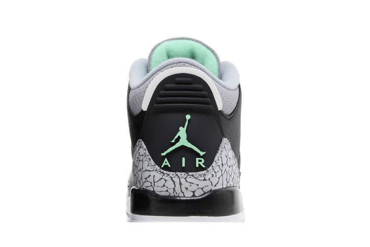Jordan 3 Ретро Зеленое Свечение (GS)