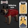 Winter Thickened Warm Dog Clothes Fitted Clothing Reflective Vest Pet Clothes Dog Jacket Dog Coats Pet Clothes Ropa Para Perros