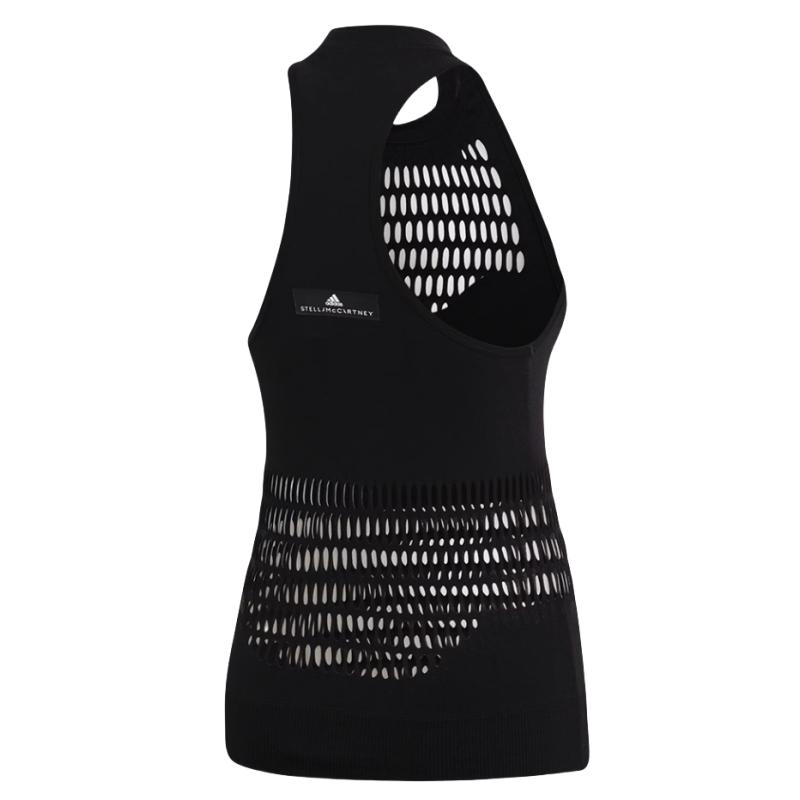 adidas Warpknit Tank Удобный, приятный для кожи, круглый вырез, жилет, женские топы, черный DU6669
