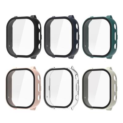 Защитное стекло с полной защитой для экрана Smartwatch, закаленное стекло + ПК, жесткий чехол-кейс, для использования в помещении и на улице, для JrTrack 3