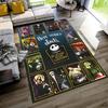 Jack Skellington Floor Mat Perfect for Decorate room Hallway Kitchen Entryway Antislip Carpet Decorate Offices Perfect Gift for Friends & Family