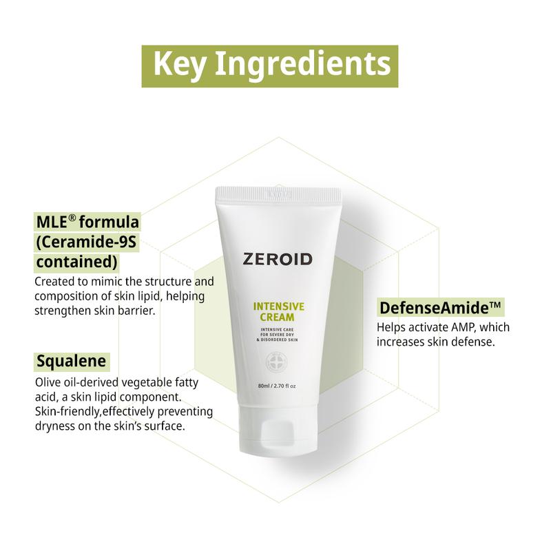 [ZEROID] Intensive Cream 80ml