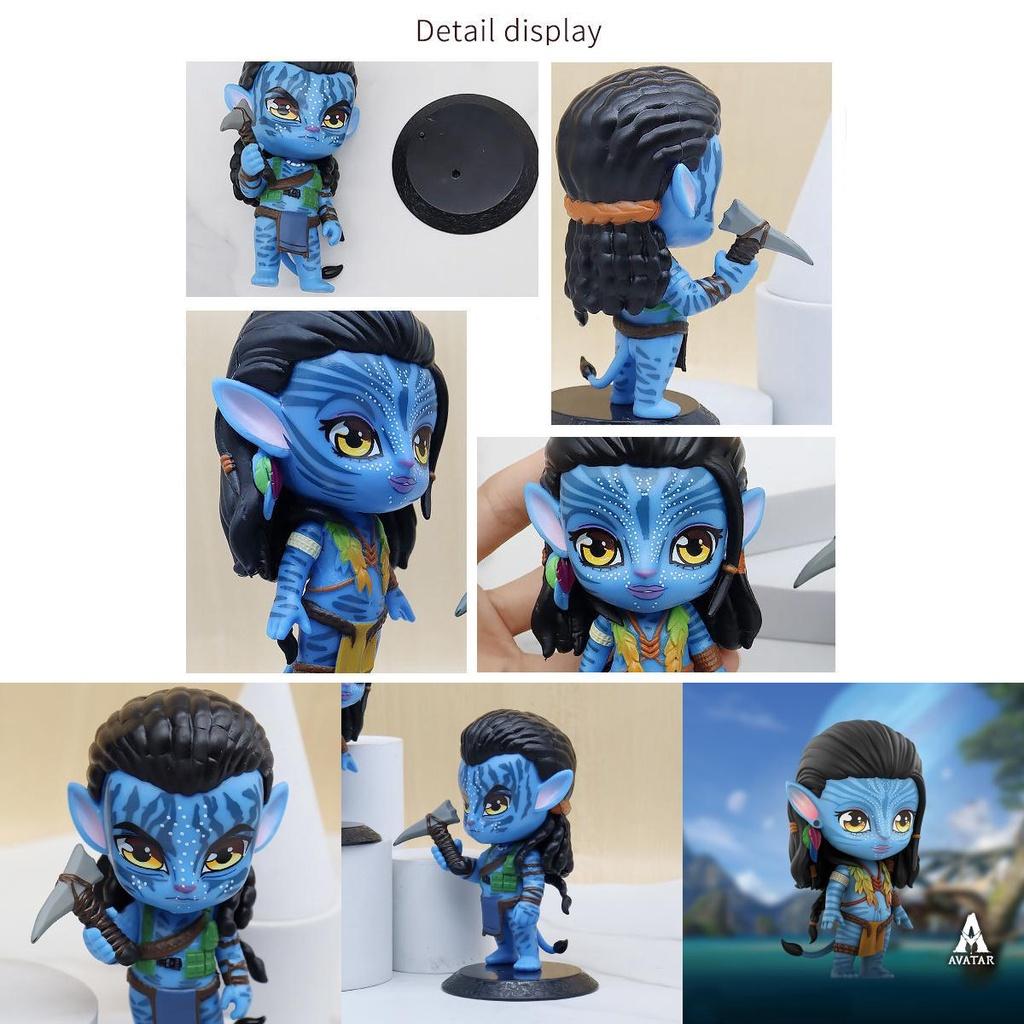 Милый Аватар Водомаг Ручная работа Твердая ПВХ Модель Украшение для машины и Декор для выпечки торта