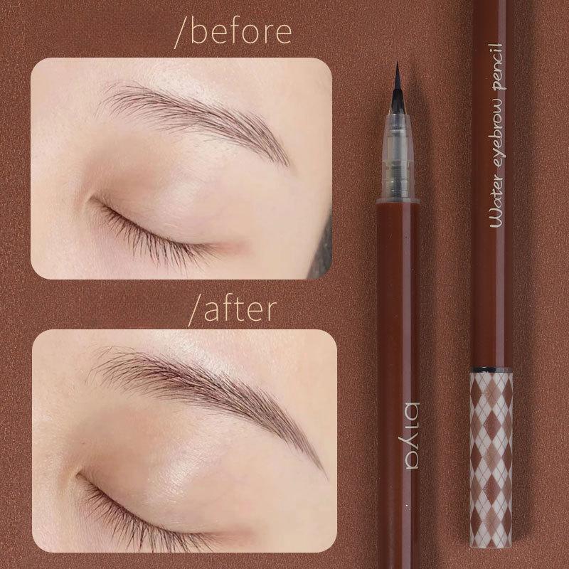 Water Eyebrow Pencil, Natural Color, Waterproof, Long-lasting, Non-fading, Not Easy To Smudge, Ultra-fine Liquid Eyebrow Pencil