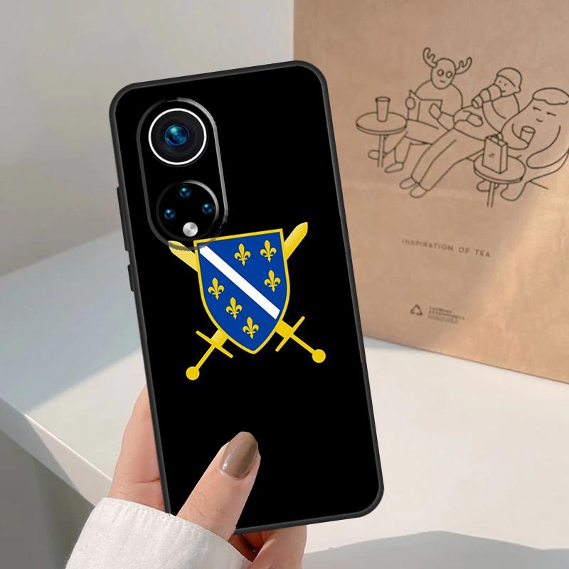 Чехол с флагом Боснии для Honor Magic 8 5 6 7 Pro Для Honor 400 200 Lite 50 70 90 X8c X8b X9a X9b X9c X9d Win