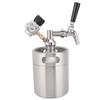Мини-автоматический пивной бочонок из нержавеющей стали Spear Growler Coffee Barrel Container Kegerator