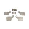 Комплект передних и задних тормозов для мотоцикла NISSIN HONDA CR125R CR250R CRF250X CRF450X Винт суппорта Пружина Тормозные колодки Ремонт тормозного цилиндра