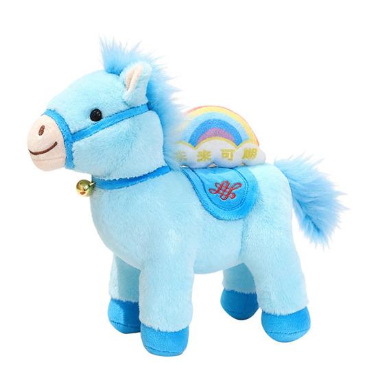 Плюшевая игрушка Лошадь Кукла Украшение на Китайский Новый год 2026 Счастливая Лошадь Зодиакальный Орнамент для Дома Фестивальный Декор