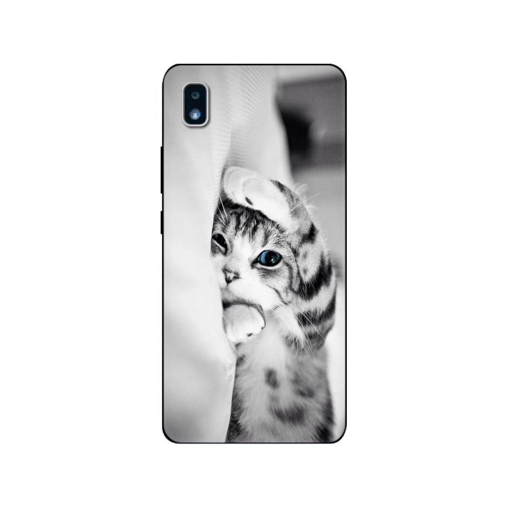 Смарт-чехол для ZTE Blade 20, задняя крышка для телефона, чехол для ZTE Blade L8, чехол для ZTE Axon 11 SE 5G, черный чехол из ТПУ