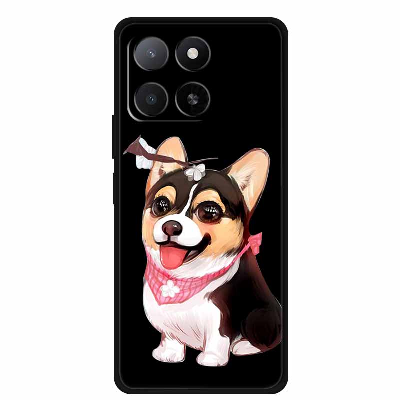 Чехол для телефона Motorola G86 G56 G 86 G 56 Coque Черный Силиконовый Мягкая Задняя Крышка Для Motorola G86 Power Edge 60 60S Чехол Мультяшный