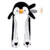 Animal Hat with Ears Moving Jumping Pop Up Beating Hat Plush Holiday Cosplay Dress Up Funny Gift for Kids