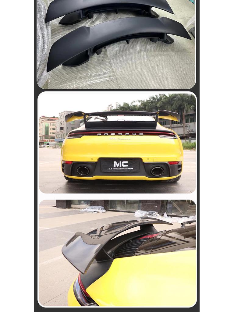 Porsche 911/992 SD Rear Wing Spoiler (2019-IN) Resin Deflector