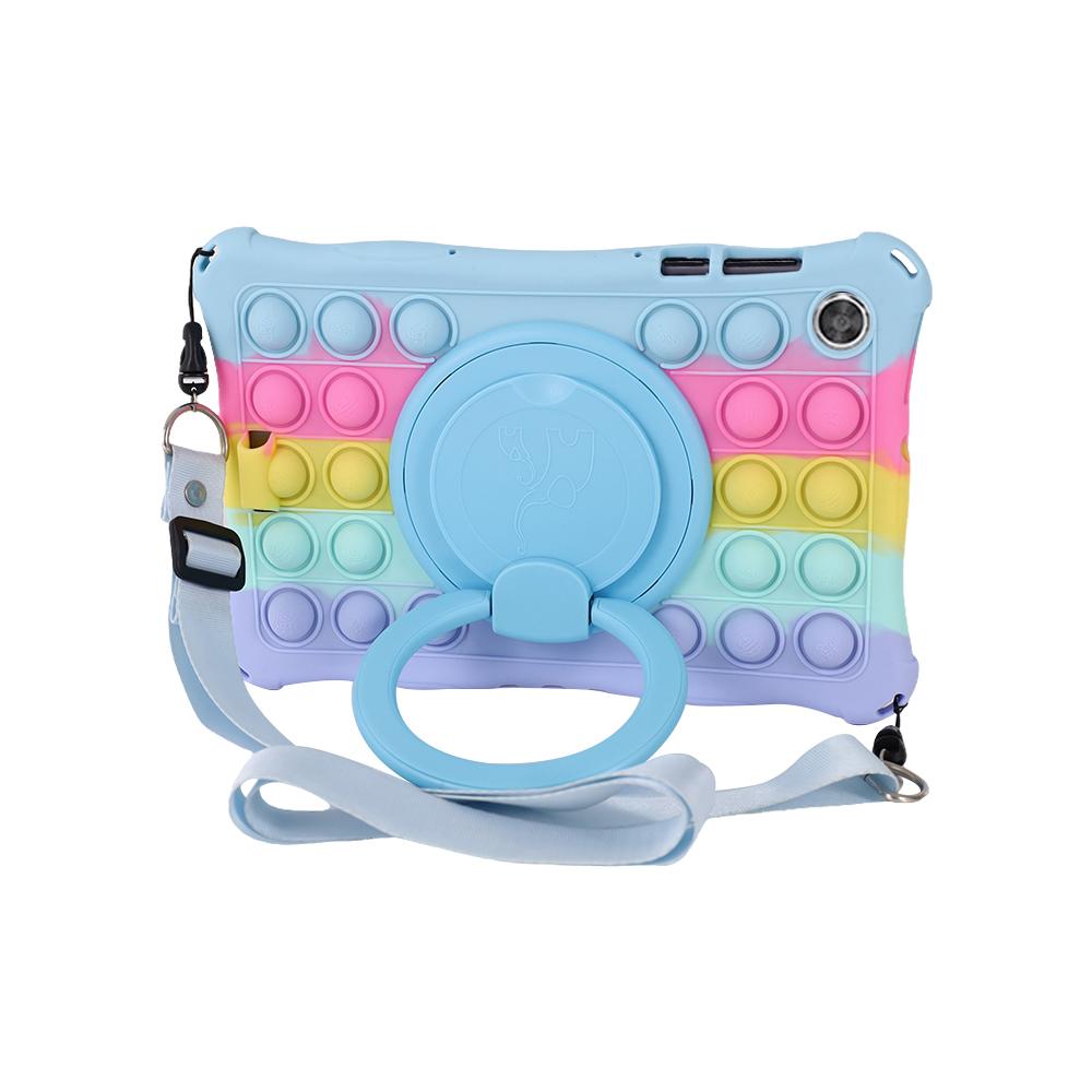 Чехол для планшета Lenovo Tab M10 FHD Plus 10,3 TB-X606F/X, детский силиконовый чехол с вращающейся подставкой для Lenovo M10 2nd X306F/X, чехол