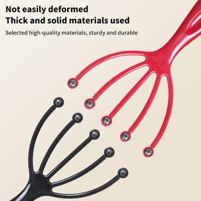 Пятилапчатый магнитный шариковый ручной массажер для головы и головы расческа для шеи расслабляющий спа-уход за волосами для снятия давления при чесании головы