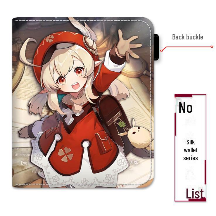 Кошелек с аниме-игрой Genshin Impact — высококачественный периферийный продукт