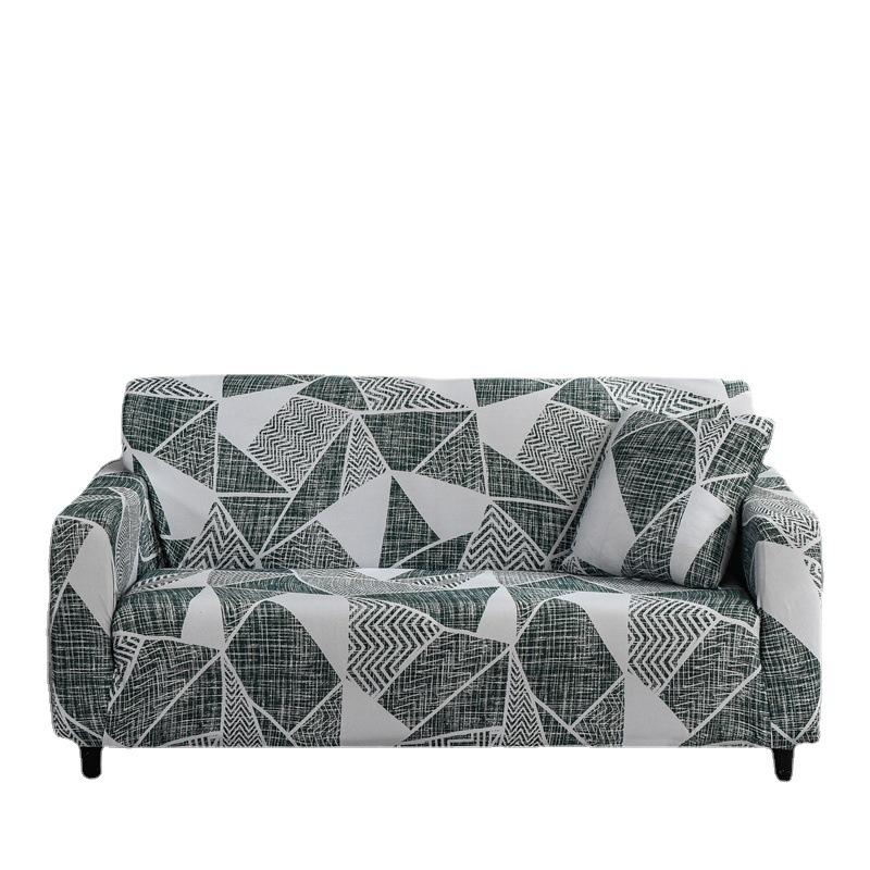 Новый полный чехол для дивана, плотно прилегающий, эластичный, с противоскользящей тканью, для четырех сезонов, чехол для двойного дивана