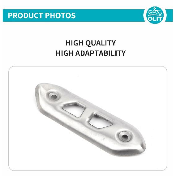 For CFMOTO 450MT Exhaust Pipe Guard CF Moto 450 MT Muffler Anti-scald Plate Protective Shell Motorcycle Original Parts