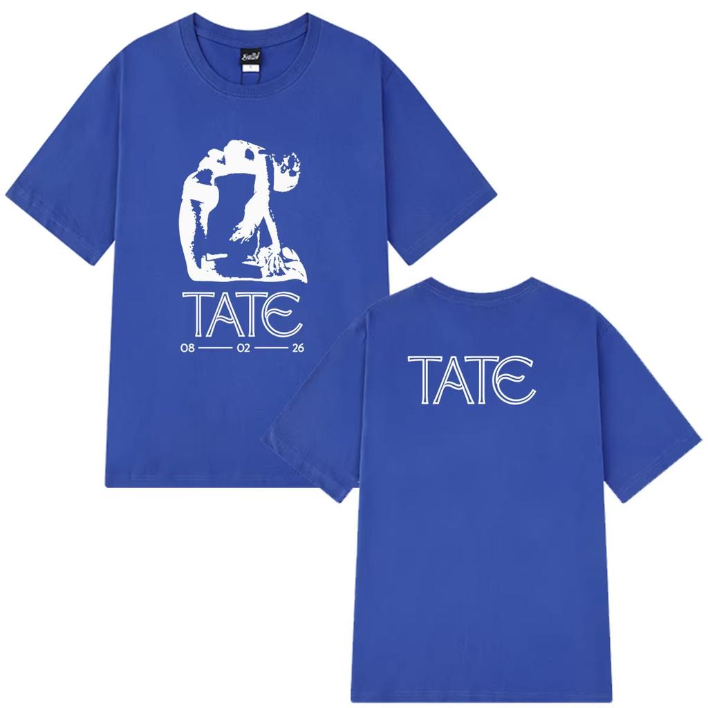 Summer Hot Sale Singer Tate McRae Tour 2026 Print T Shirt Men Women Hip Hop Streetwear T-shirt Print Crew Neck Casual T Shirt