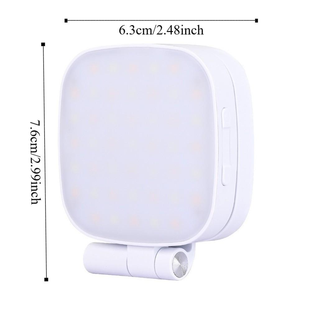 with Makeup Mirror Mobile Phone Fill Light 3 Color Folding LED Phone Fill Light Vlog