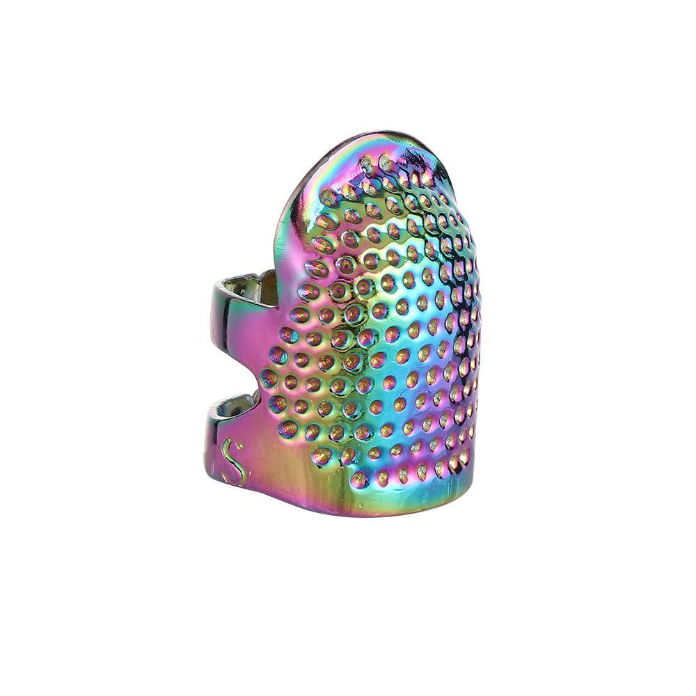 Sewing Accessories Vintage Gold DIY Crafts Finger Protector Antique Ring Needle Thimble Metal