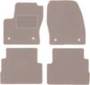 Бежевые велюровые коврики для: Ford Kuga MK2 Внедорожник (2012-2019 гг.)