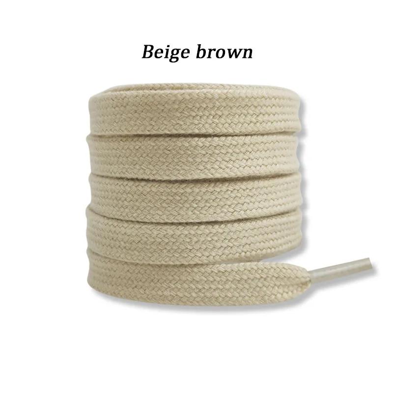 Новые плоские хлопковые шнурки для кроссовок AF1 AJ1 Шнурки для высоких парусиновых повседневных ботинок Без эластичности Шнурки Мужские Женские