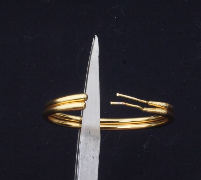 Large Gold Hoop Earrings In 22K Gold Plated Yellow Fill. Thin Lightweight Hoops, Perfect for Sensitive Ears, Circle Earrings, Gold Earrings