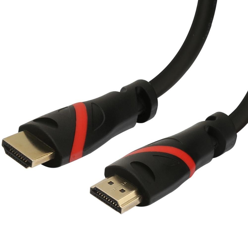 Кабель HDMI Высокоскоростной позолоченный штекер «папа-папа» Поддержка HD 1080P 3D HDMI-кабель 1 м 1,5 м 2 м 3 м 5 м 10 м 15 м для HDTV XBOX PS3 Компьютерный видеокабель