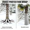 Palm Tree Protection Protector, Aluminum Foil Wrap, Trunk Guard with Oxford Cloth Wrap Drawstrings, Winter Insulation Cover for Outdoor Garden