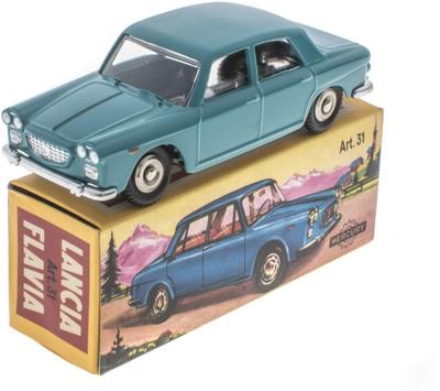 Mercury 1/48 Lancia Flavia 1962 Синий LANCIA FLAVIA Hachette HACHETTE MERCURY Миниатюрная модель автомобиля Переиздание