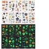 Body Glowing In Dark Party Decorations Temporary Tattoo Disposabl Tattoo Luminous Tattoo Sticker