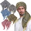 with Tassel Head Neck Scarf Costume Desert Scarf Arabic Scarf Arab Shemagh Headscarf  for Men Women