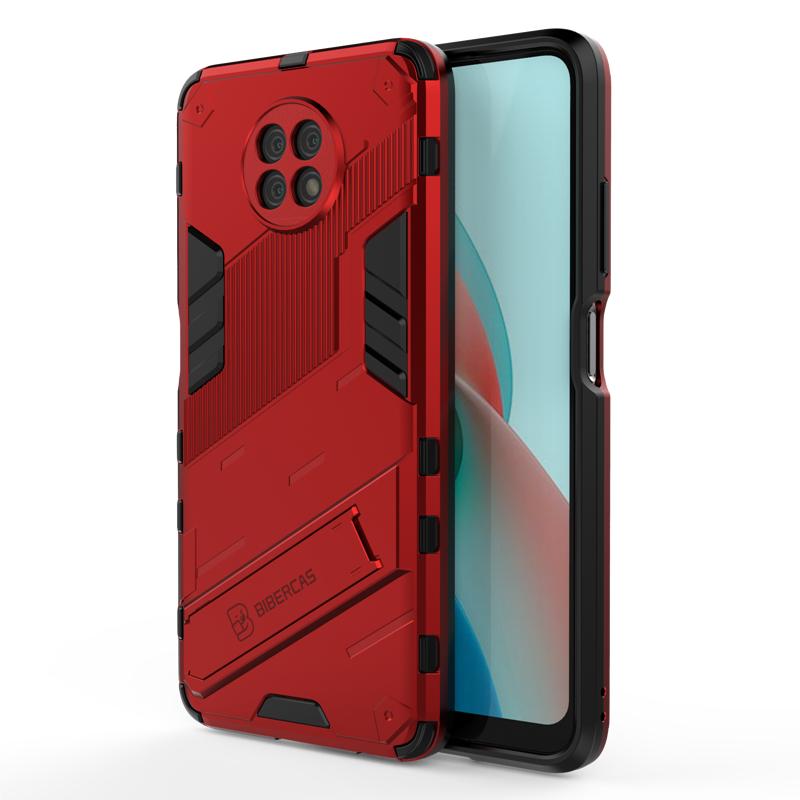 For Xiaomi Redmi Note 9T 5G Case Cover Shockproof Silicone Bumper Holder Stand Armor Hard PC Phone Case Redmi Note 9 T Pro 9S